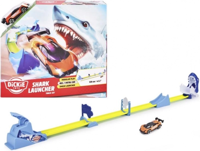 Automobilių trasa „Shark Launcher“ 120 cm
