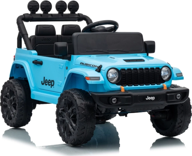 Children's Electric Ride-On Jeep Rubicon 24 V – Light blue
