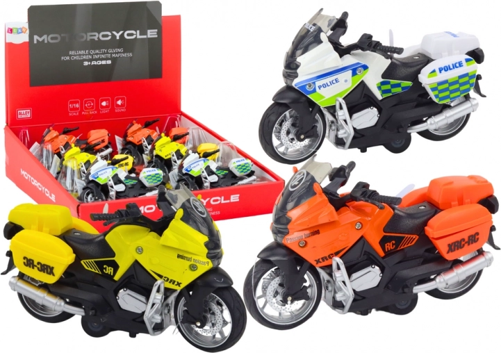 Motociklas su trinties pavara – 3 modeliai