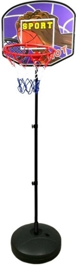 Basketball hoop for active fun at home