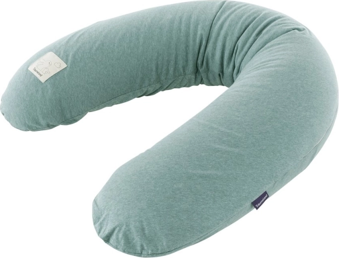Träumeland elastic nursing pillow, green marl