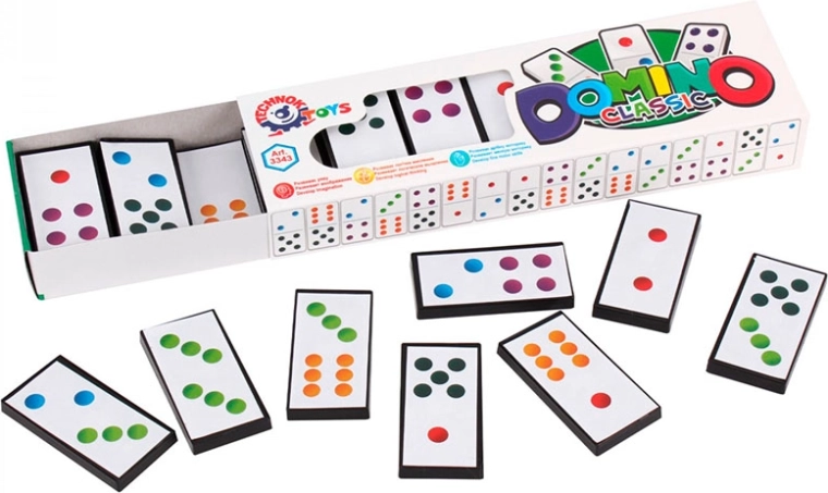 Classic Dominoes in a Box