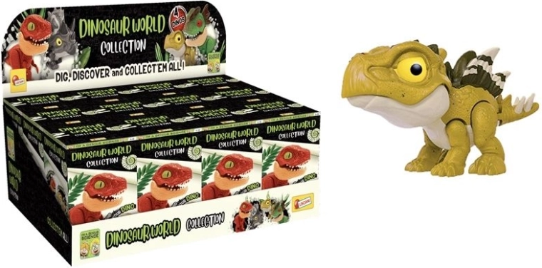 Lisciani i'm a genius dinozaurų pasaulis – 4 dinozaurų kolekcija