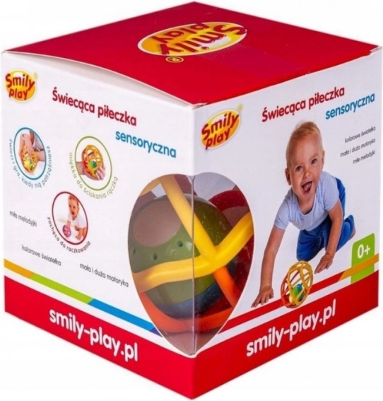 Šviečiantis sensorinis kamuoliukas