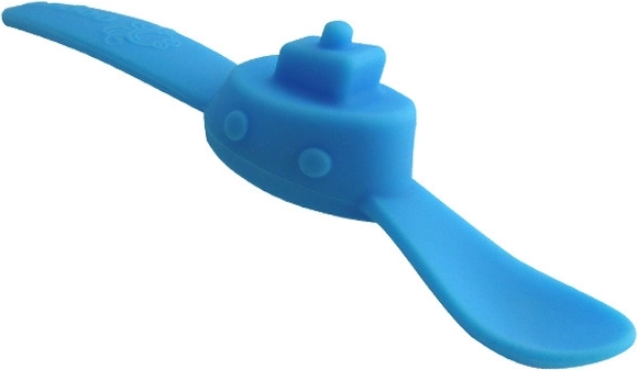 Blue Oogaa kids spoon boat