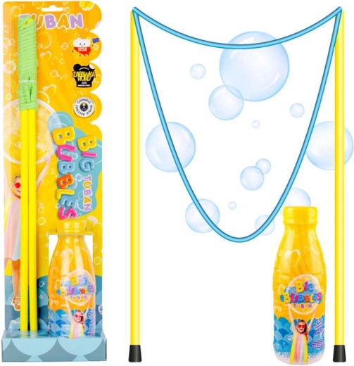 TUBAN rinkinys milžiniškiems burbulams su virvele 45 cm ir 400 ml tirpalu