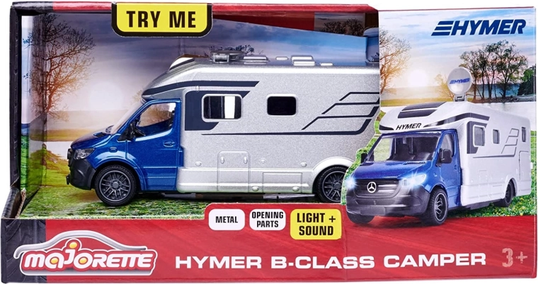 Majorette Hymer B-Class kemperis 19 cm su šviesomis ir garsais