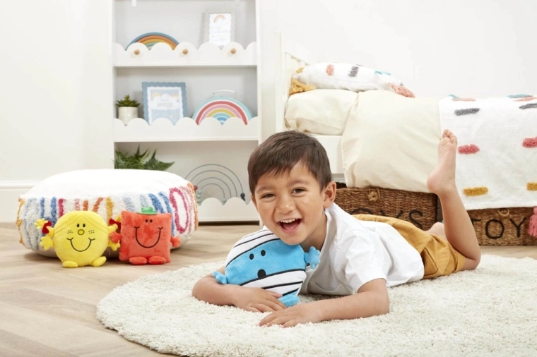 Fun for play and cozy in the kids’ room