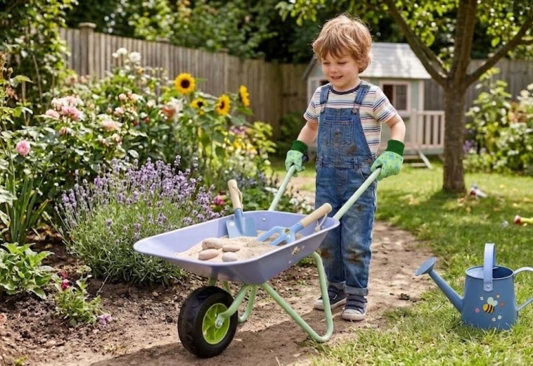 Pramoga mažiesiems sodininkams