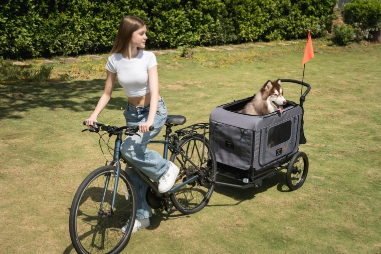 Safer riding thanks to dual securing