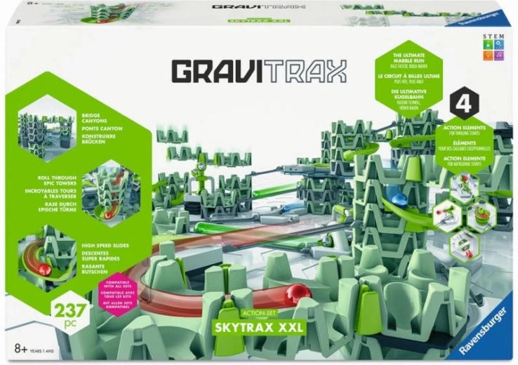 GraviTrax Starter Set Skytrax XXL – mega marble run set