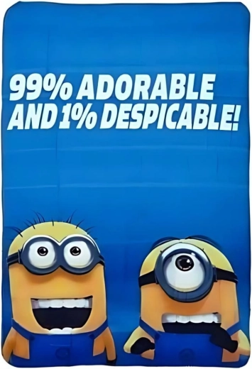 Flisinė antklodė „Minionai“