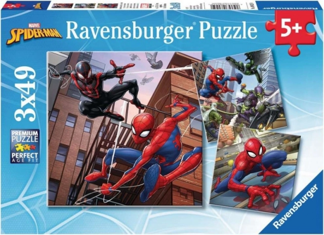 Ravensburger dėlionė Spider-Man 3x49 dalių