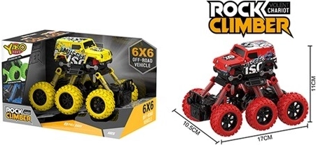 Automobilis Graffiti Crawler 6WD 1:43 su atbuline eiga