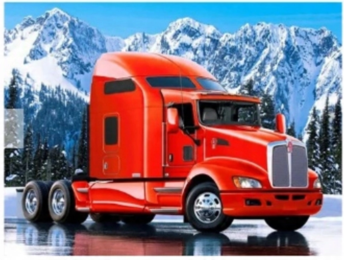 Norimpex Paint by Numbers Mountain Truck 40 × 50 cm