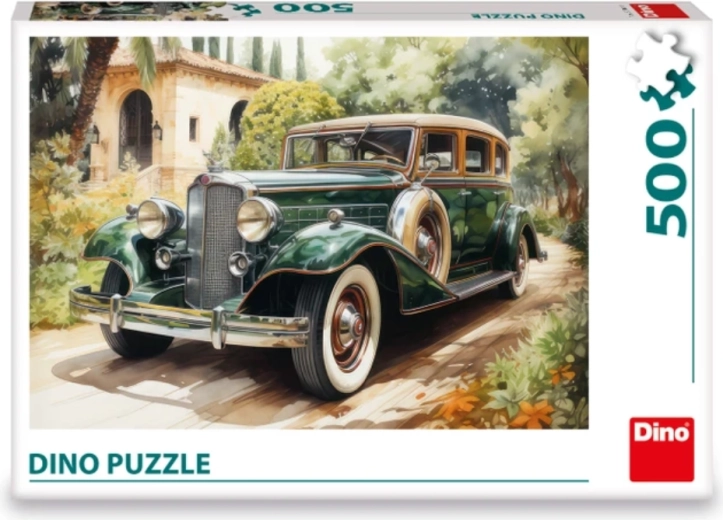 Dino dėlionė Žalias Rolls-Royce 500 detalių