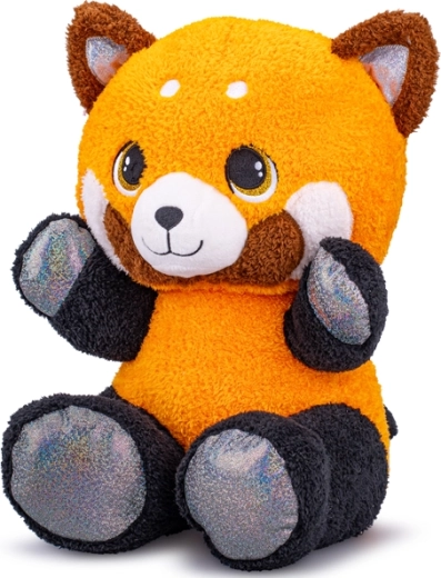 Pliušinė raudona panda 37 cm – sėdinti
