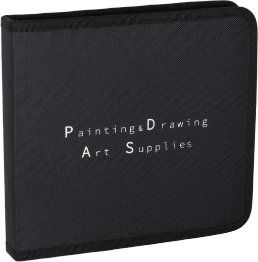 Tvirtas dėklas ir eskizų bloknotas darbui lauke