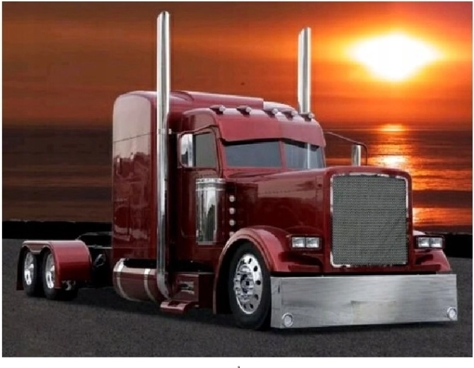 Diamond Painting – Truck at Sunset 30 × 40 cm