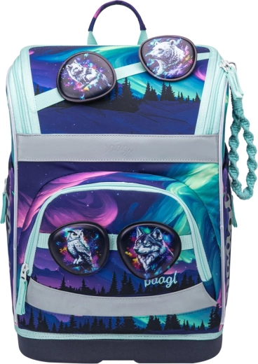 Mokyklinė kuprinė BAAGL Zippy Plus Aurora GRS