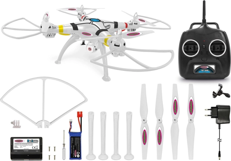 Wi‑Fi FPV HD 720p kamera nuotraukoms ir vaizdo įrašams