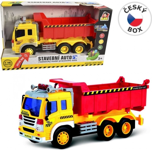 MaDe construction vehicle with battery