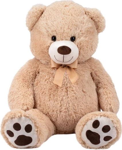Free2Play plush bear Fluffy 100 cm brown