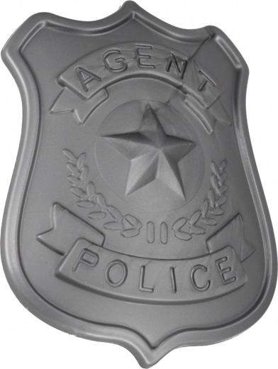 Realistiškas policijos ženkliukas