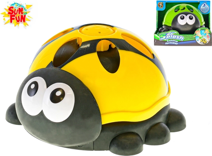 Sun Fun Ladybug Water Sprinkler for Garden Hose