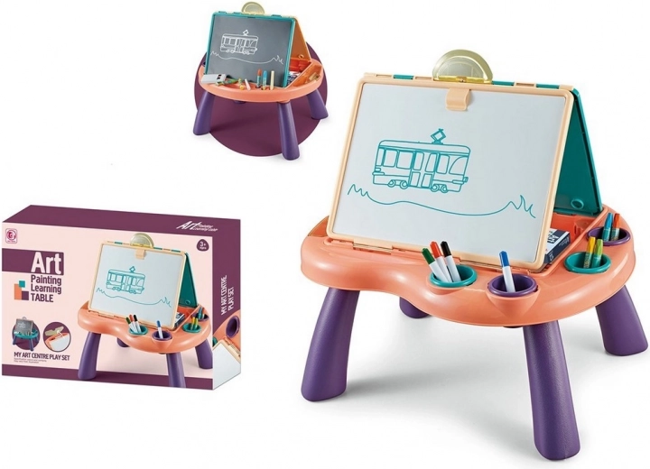Drawing Table with Desk