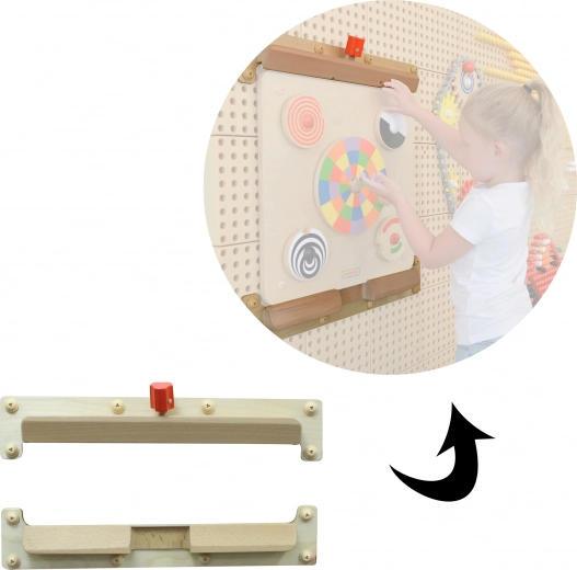 Lanksti montavimo sistema sieninėms lentoms MASTERKIDZ