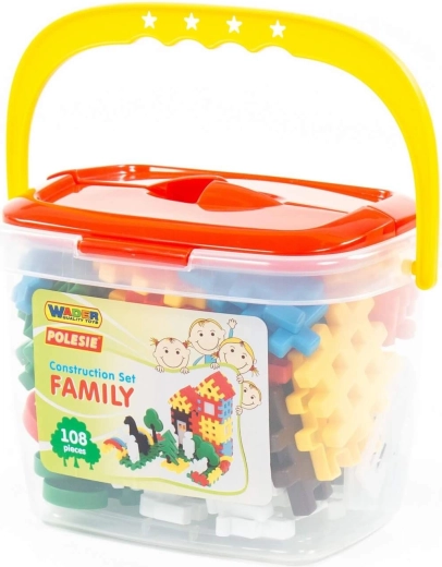 Bucket for easy storage and carrying