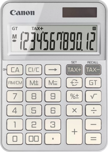 Desktop calculator with eco-friendly design