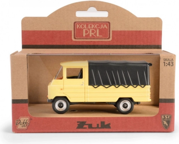 Metal model FSC Żuk Yellow 1:43