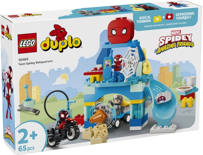 LEGO DUPLO Marvel Spidey komandos slėptuvė