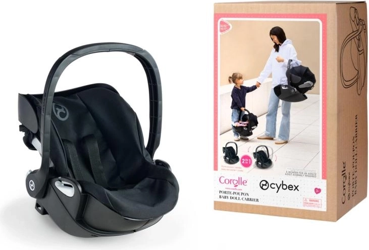 Cybex Black 2in1 automobilinė kėdutė ir lopšys lėlėms