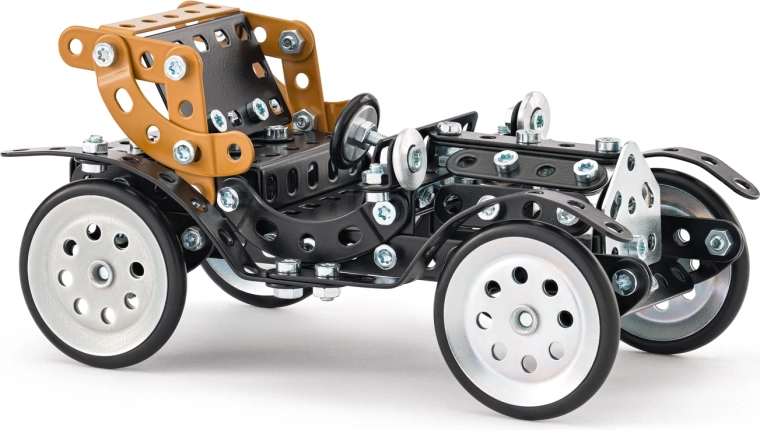 Merkur Vintage Car 1910 (Laurin & Klement) – metal construction set, 263 pieces