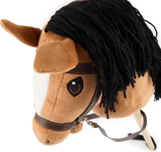 Bieco hobby horse ant lazdos rudas (S dydis)
