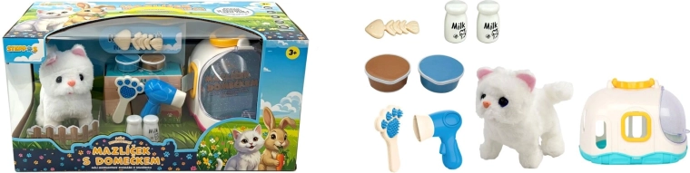 STEPPOS My Interactive Pet with a House – Kitten