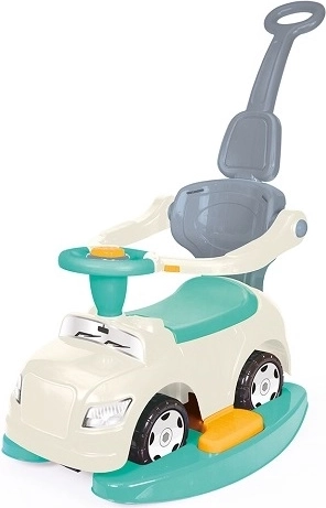 DOLU kids' 4-in-1 ride-on, white