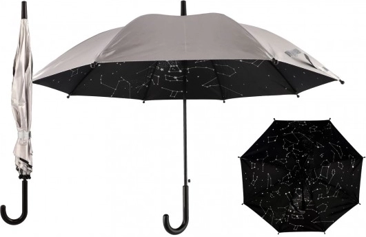 Iššokantis skėtis Žvaigždėtas dangus