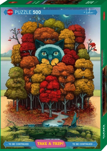 Take a Trip! Andy Kehoe Puzzle, 500 Pieces