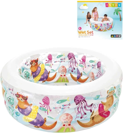 Children's inflatable otter pool 152 × 56 cm