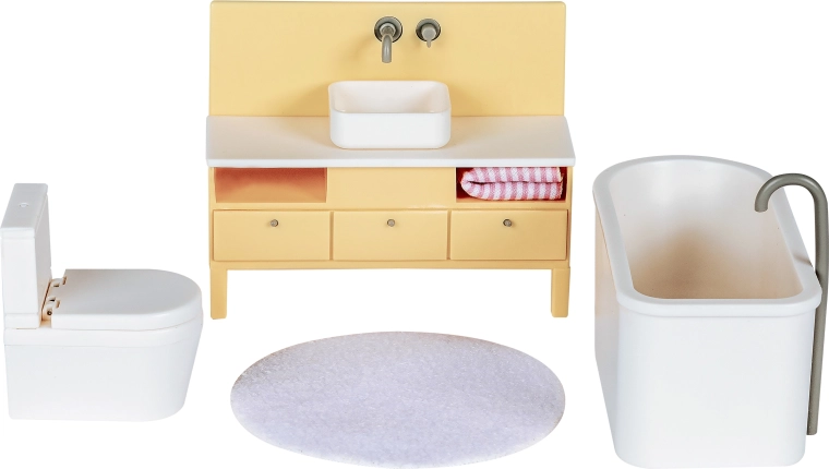 Lundby Bathroom Furniture Set for a Dollhouse