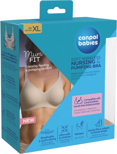 Canpol babies MumFIT nursing and pumping bra XL