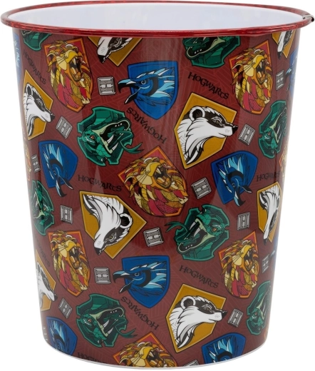 Stor trash can Harry Potter – house crests