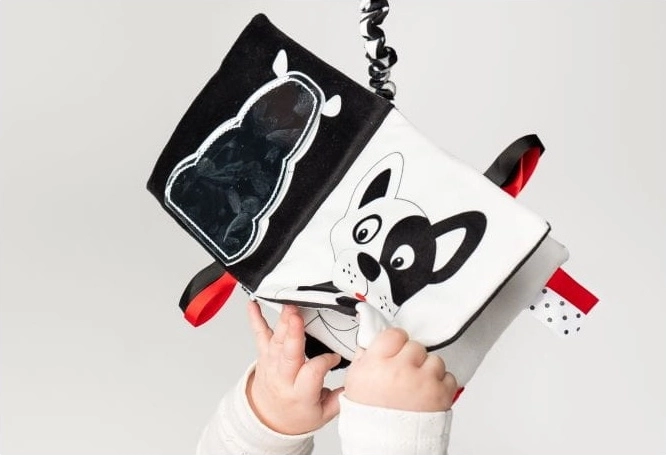 Sensory Book Who Is It? What Is It? for Babies by Mom's Care