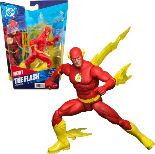 Mattel DC Comics figūrėlė The Flash 17 cm su priedais