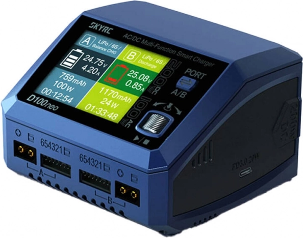 Dual intelligent charger SKYRC D100neo 200 W
