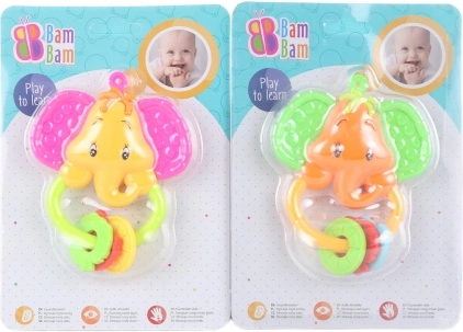 BAM BAM Elephant Rattle